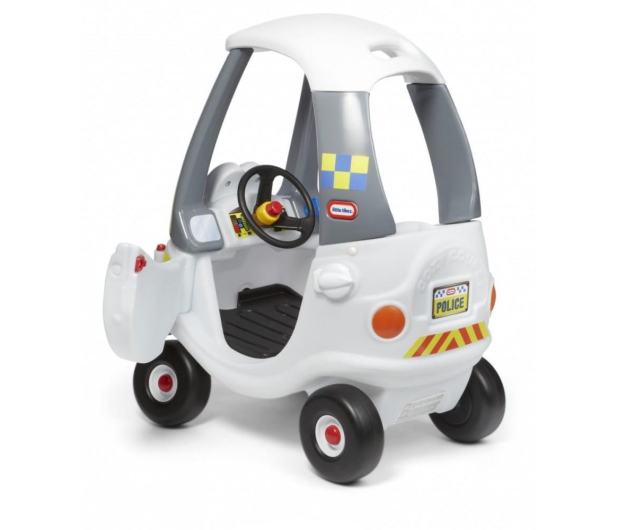 Little Tikes Cozy Coupe Samochód Policyjny biały - 544084 - zdjęcie 2